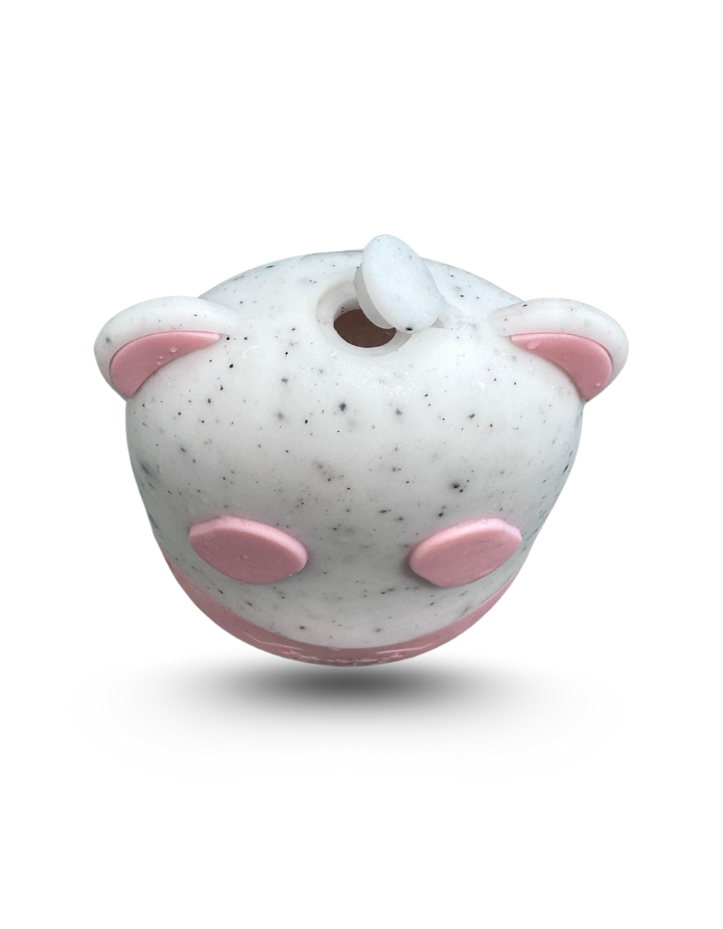 Pink Panda Cube Ice Face Roller with Wrist Towel Band