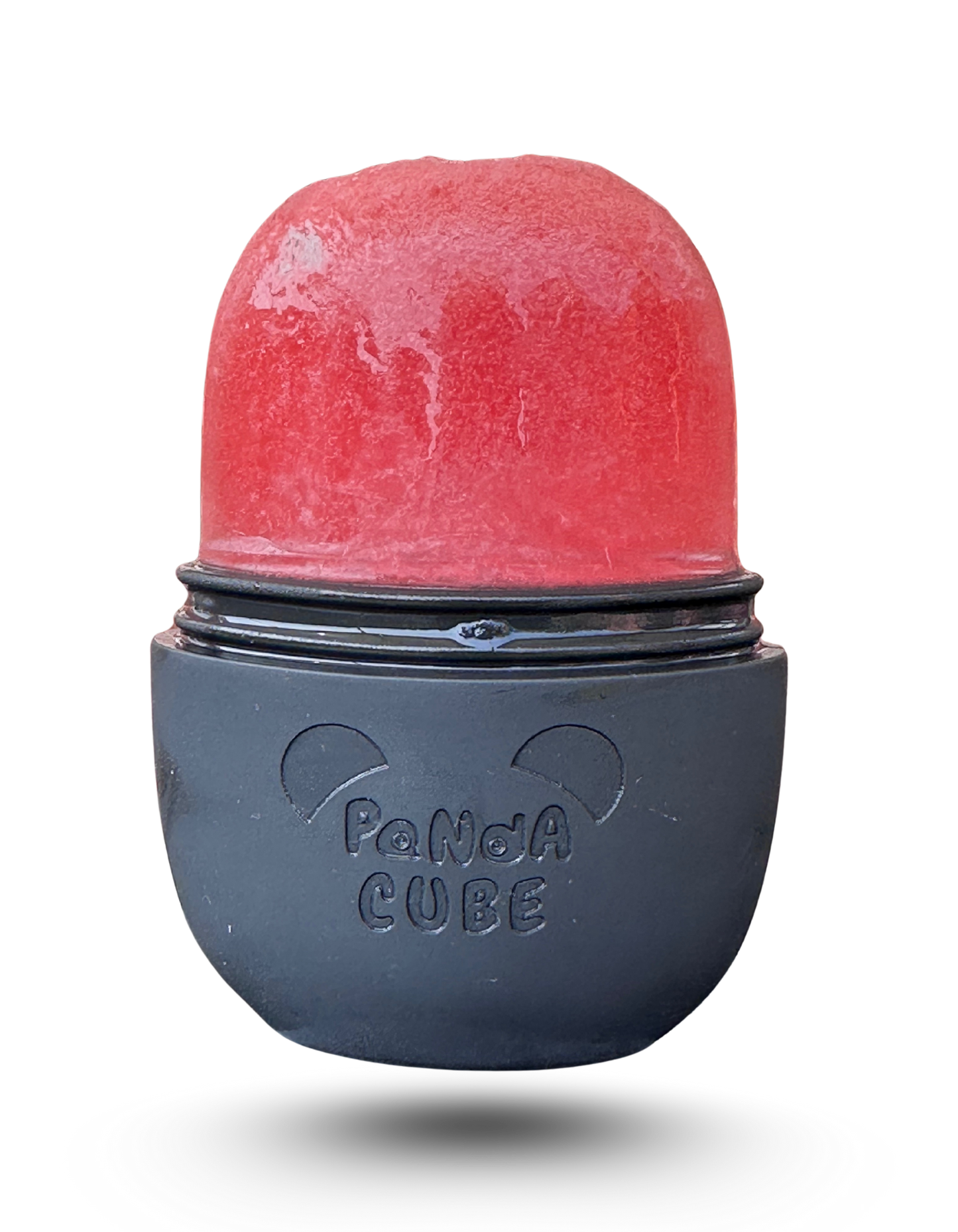 Black Panda Cube Ice Face Roller with Wrist Towel Band